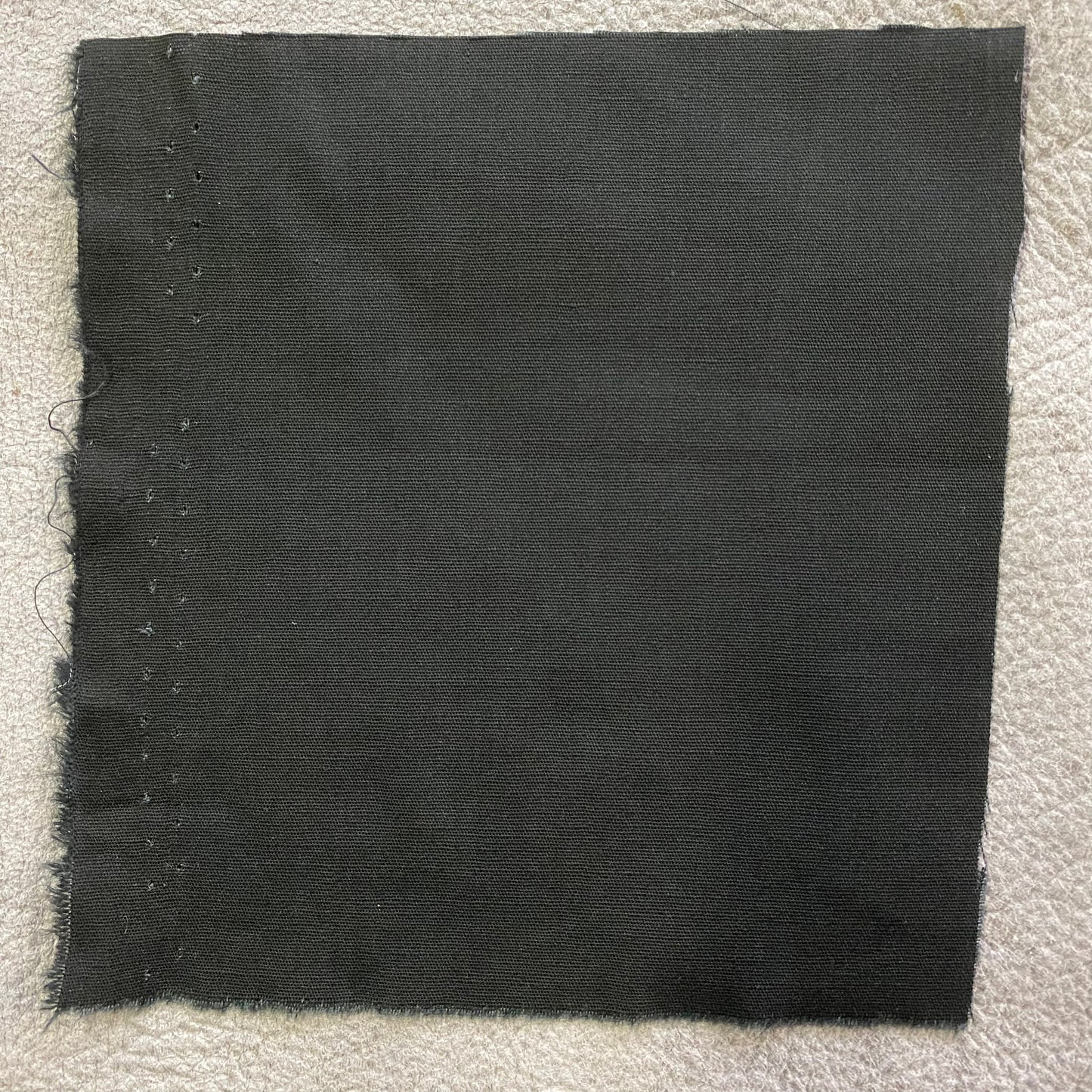 Black Shirting - Lightweight / Cotton