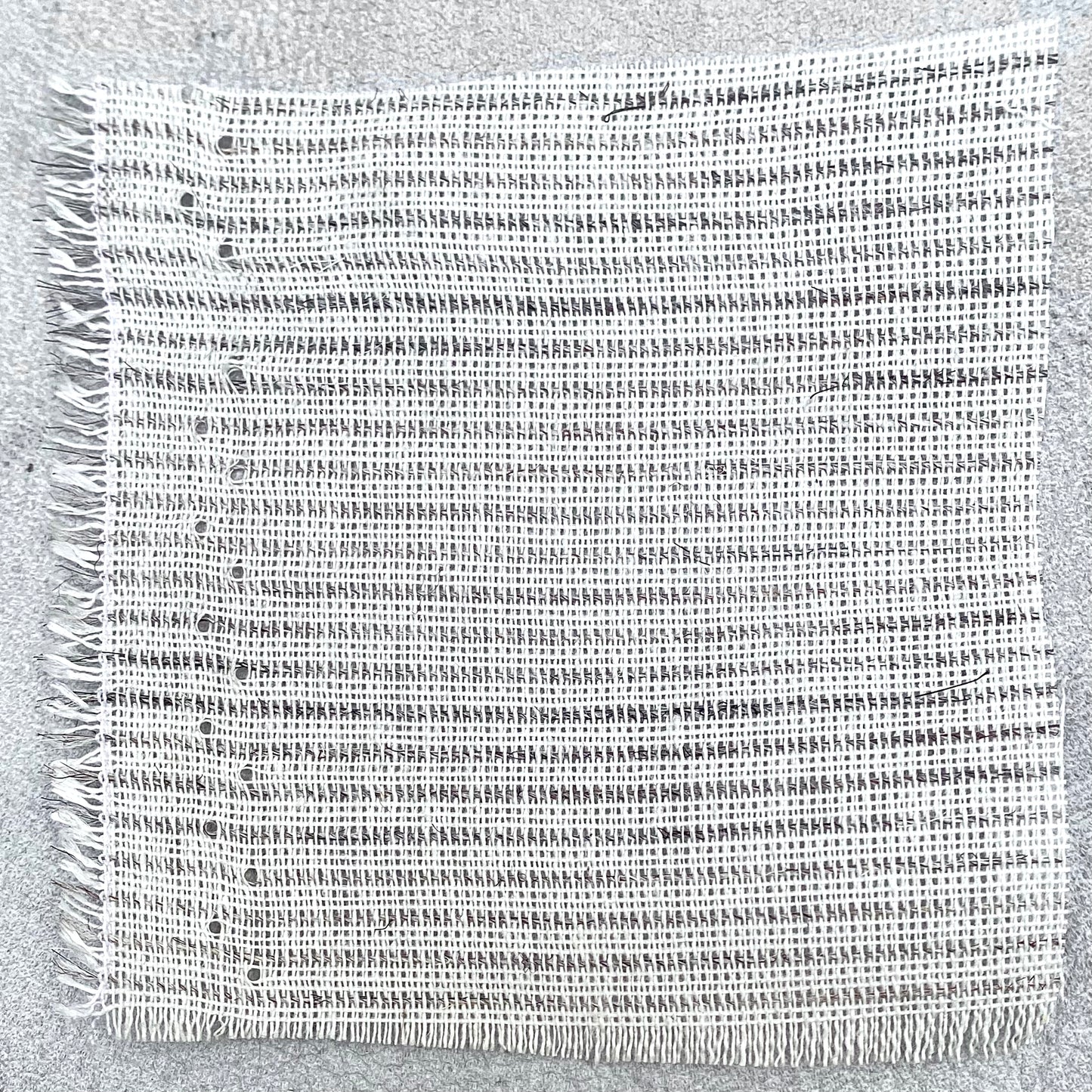 Off-White Heavy Horse Hair Canvas - Nylon