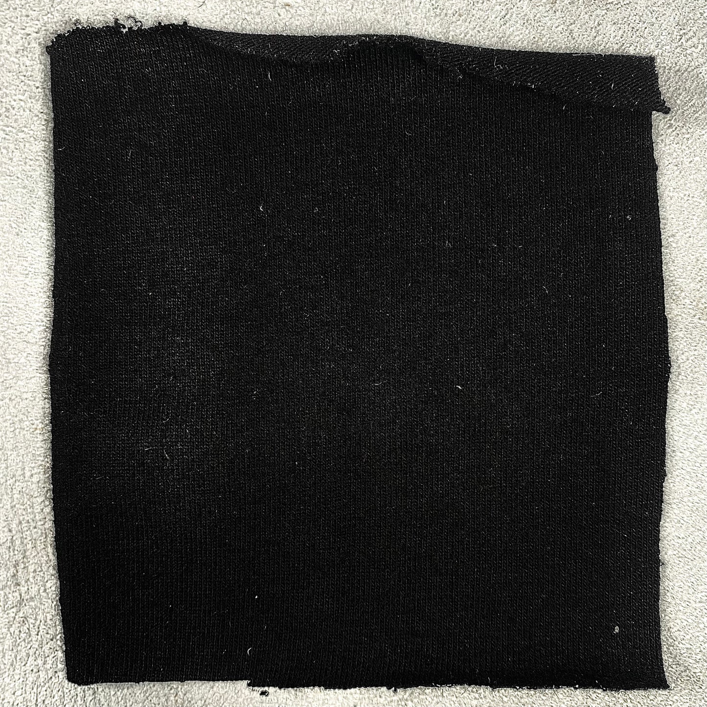 Black Jersey - Lightweight / Cotton Stretch