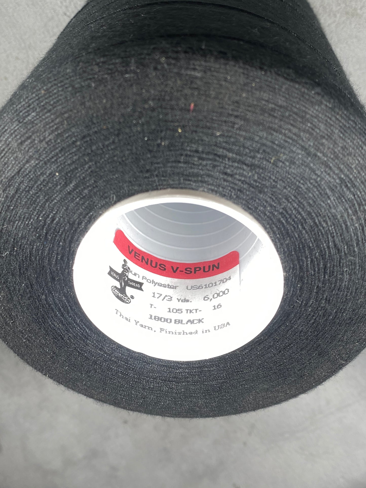 Tex 105 Black Sewing Thread