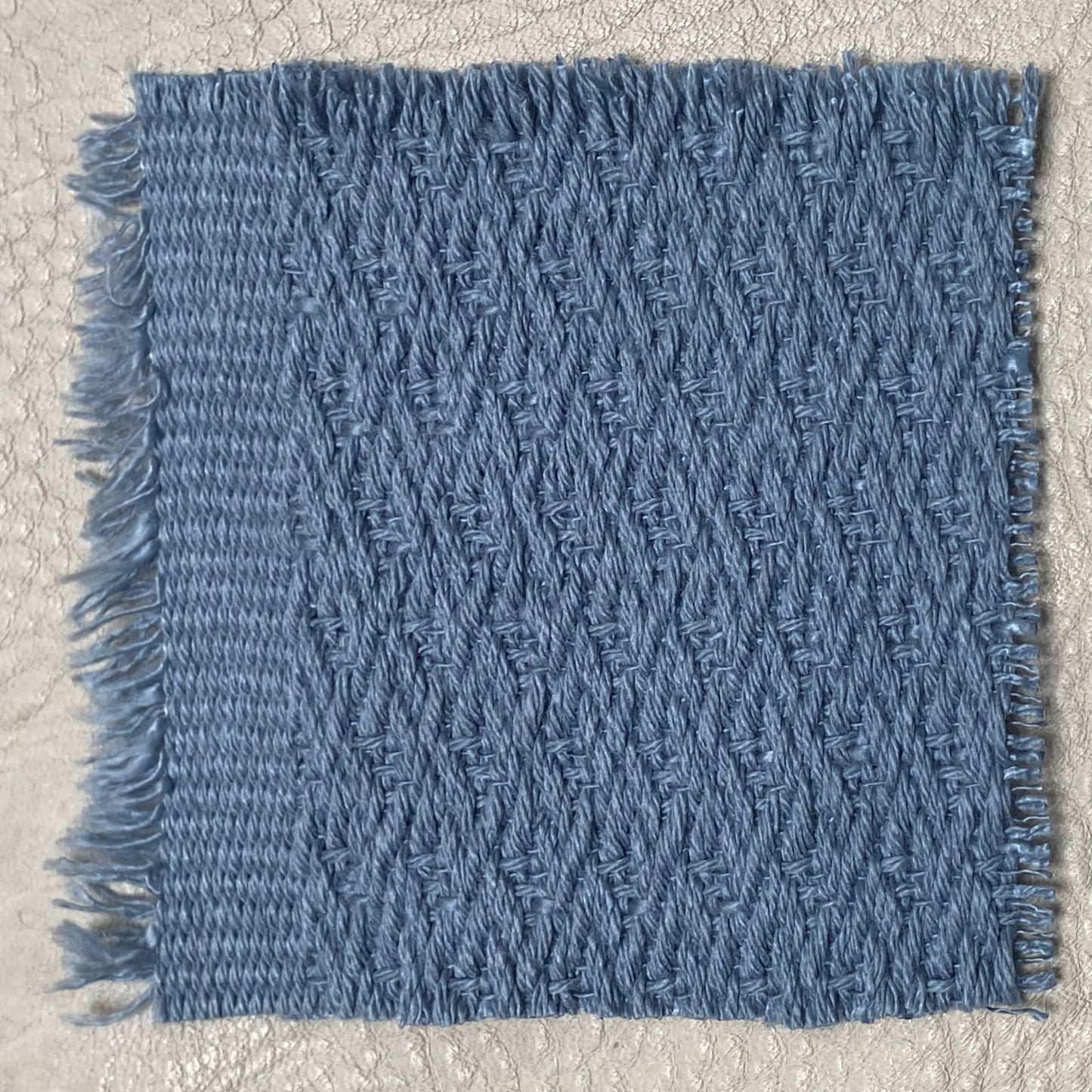 Light Blue Brocade - Cotton Linen / Midweight
