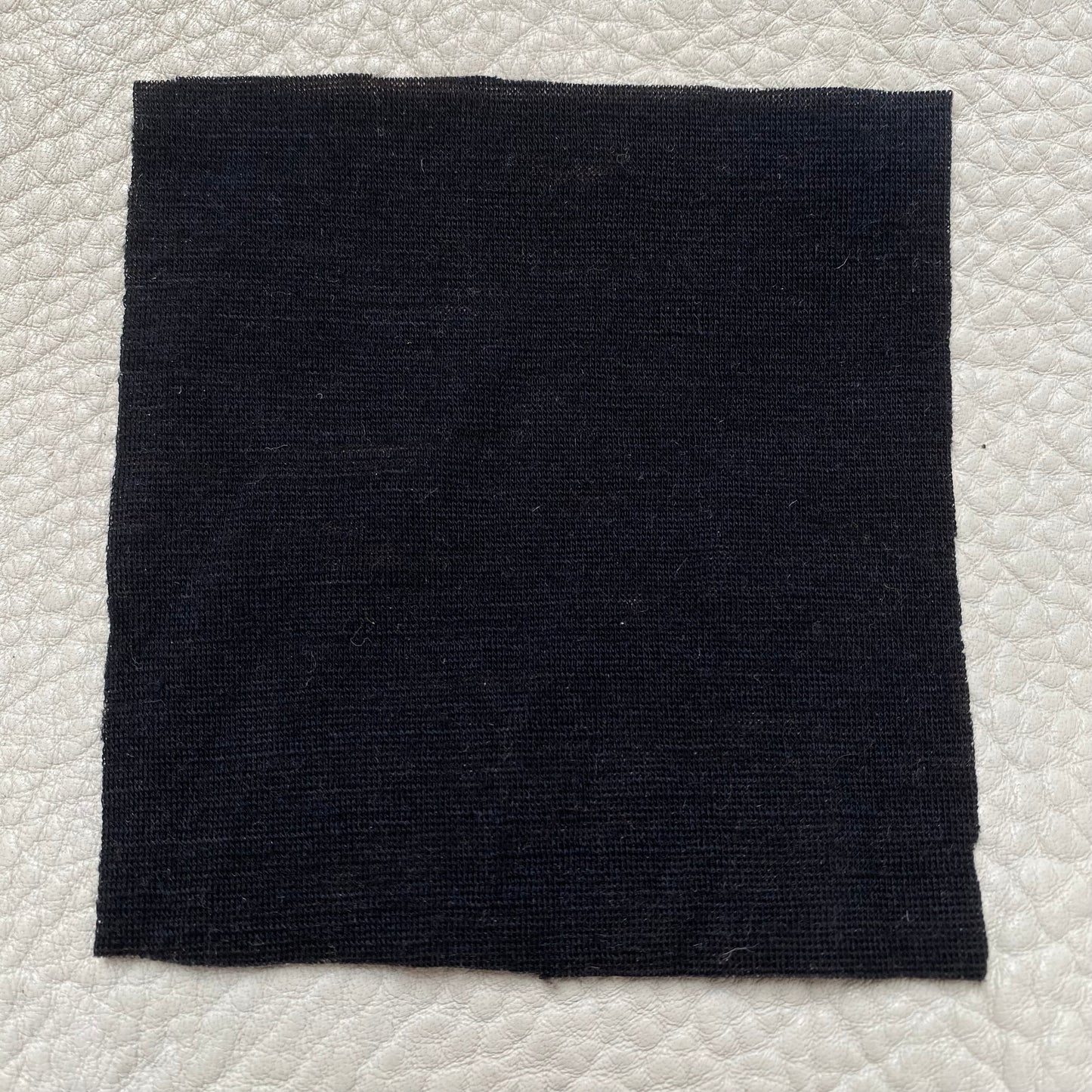 Black & Brown Double Face Wool - Lightweight