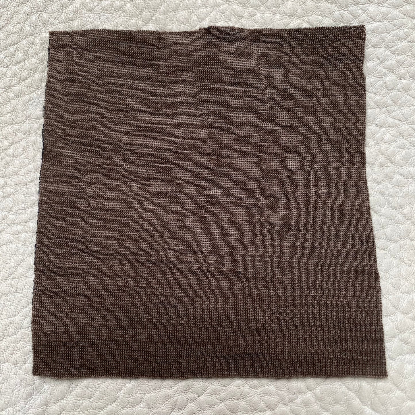 Black & Brown Double Face Wool - Lightweight