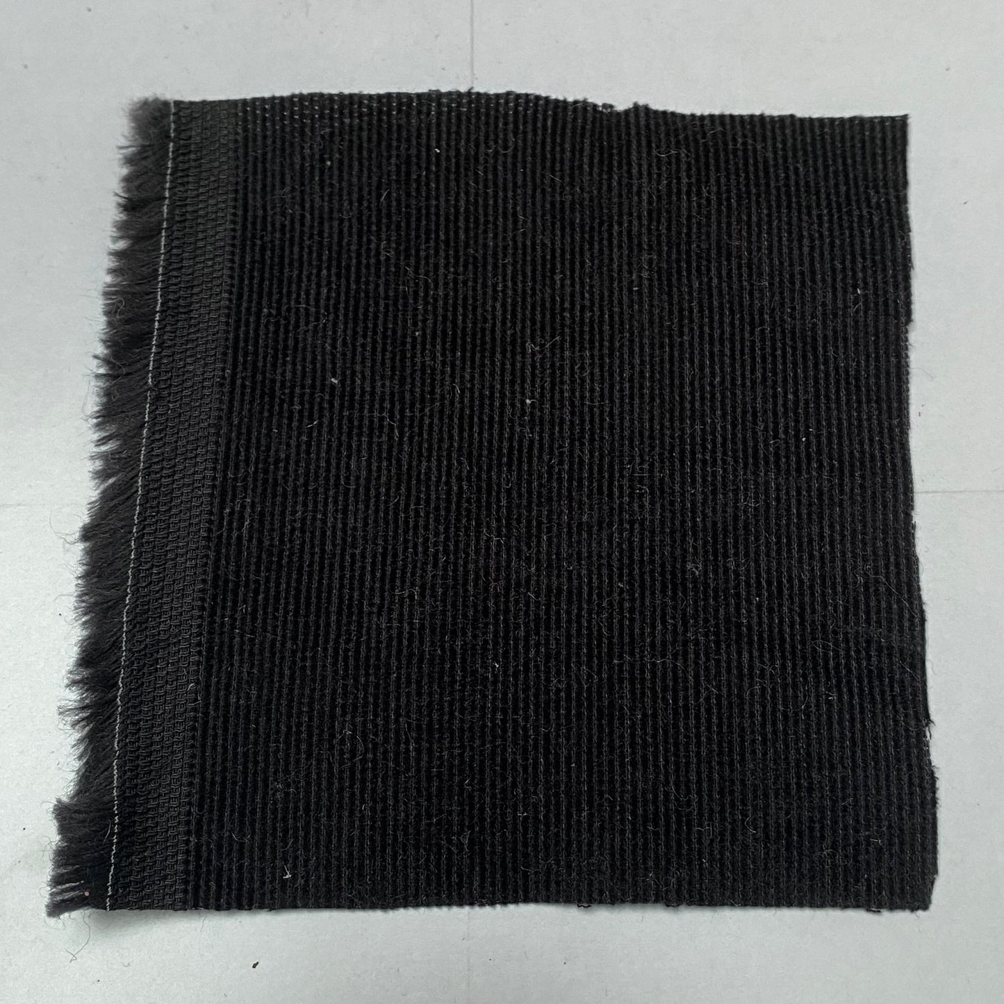 Black Pinwale Corduroy - Cotton