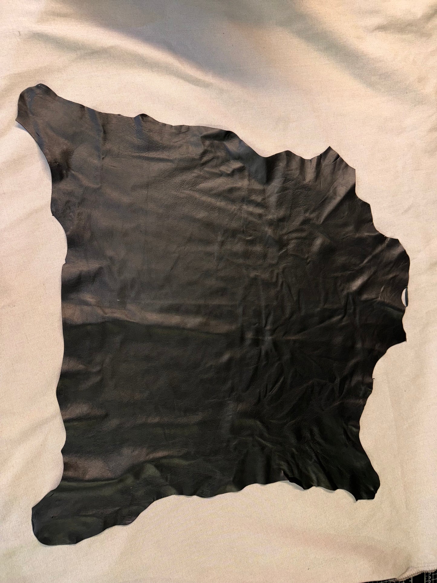 Black Calf Hide