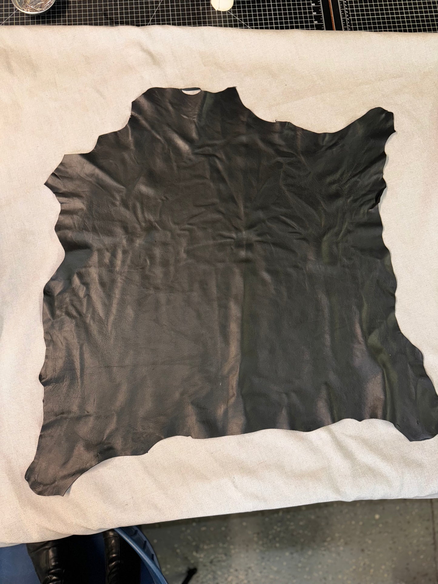 Black Calf Hide