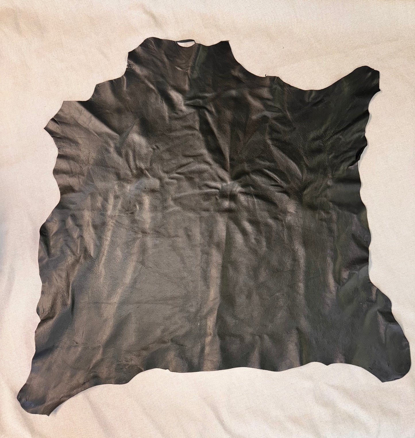 Black Calf Hide