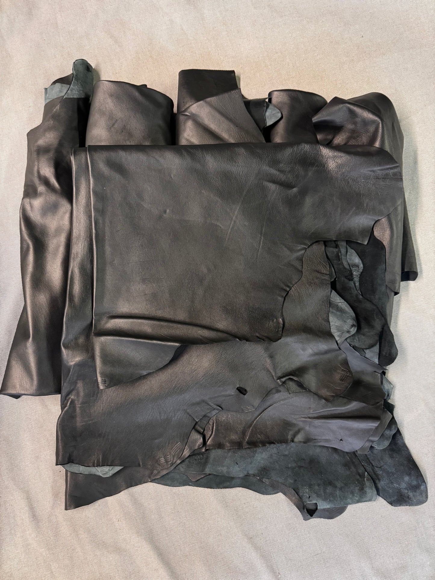 Black Calf Hide