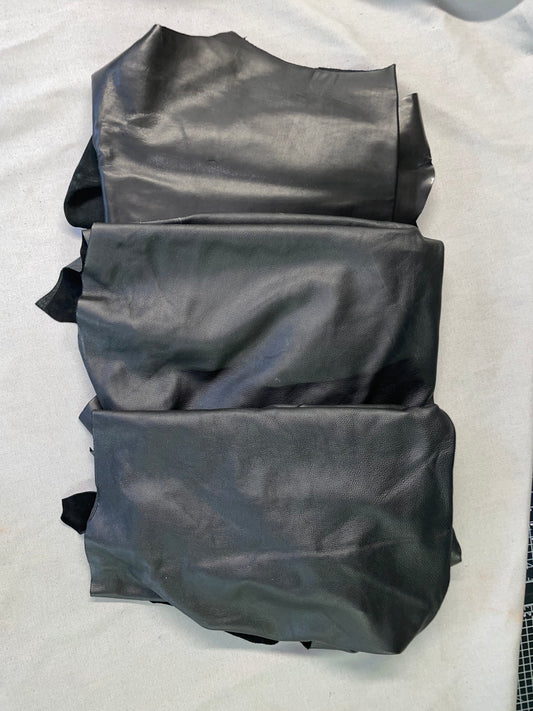 Black Cow Hide