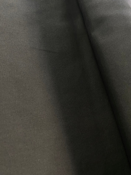 Black Shirting - Lightweight / Cotton