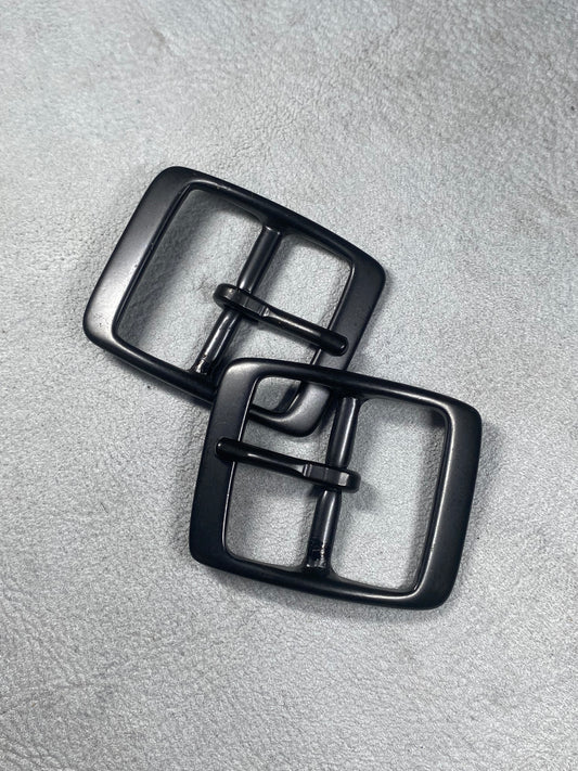 Matte Black Belt Buckle / 1 in.