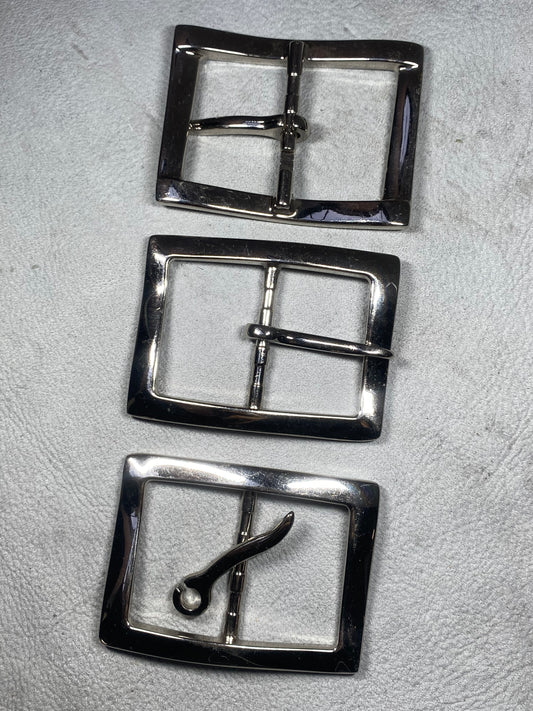 Silver Belt Buckle / 1.5 in.