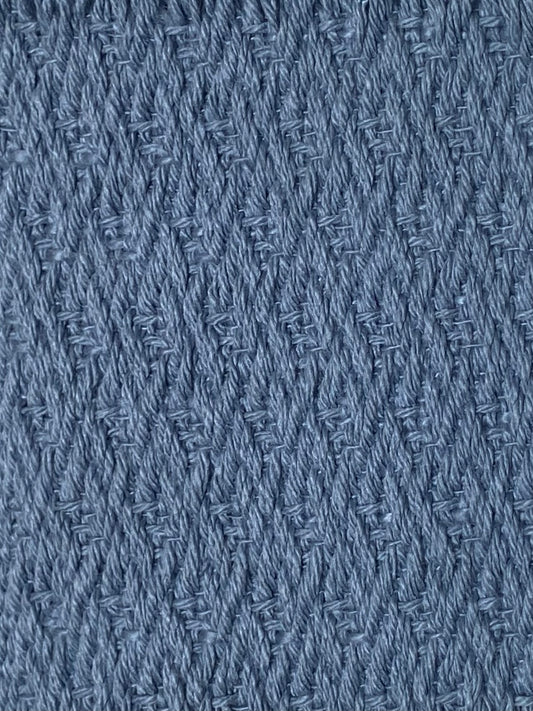 Light Blue Brocade - Cotton Linen / Midweight