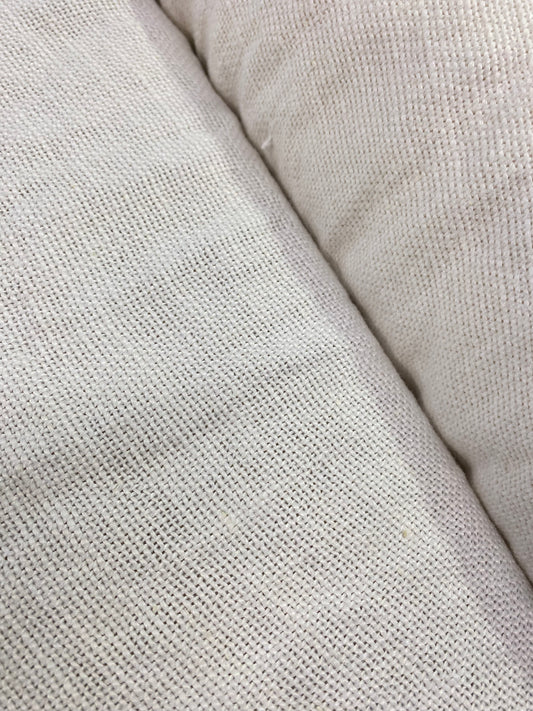 Ice White Loose Weave Linen - Midweight
