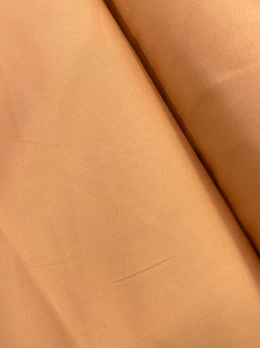 Peach Poplin - Cotton / Lightweight