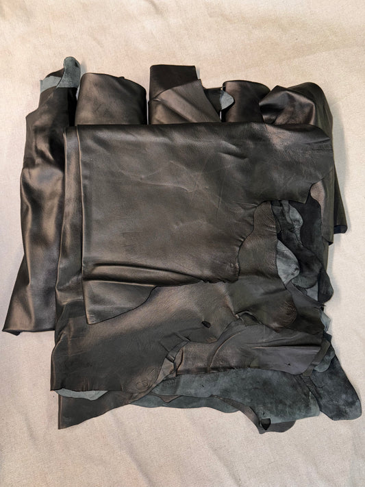 Black Calf Hide