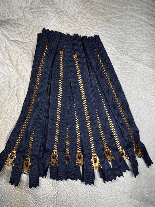 YKK CLOSED END JEANS/ PANTS  Zipper || Blue